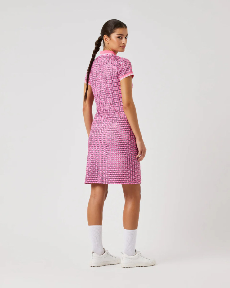 Daily Sports Geometric Palm Sheermotion Dress [SS26]