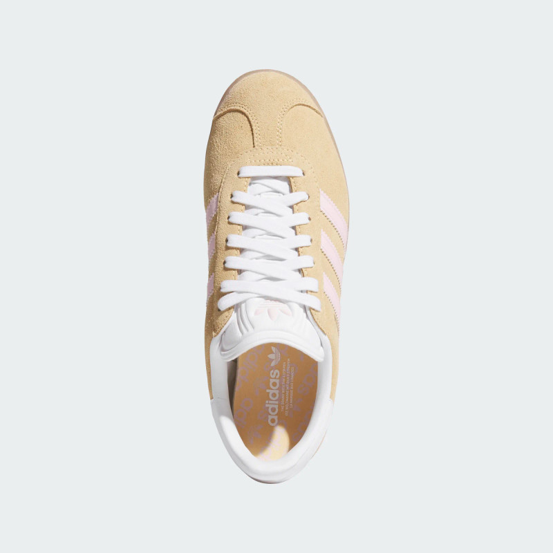 Adidas Gazelle Ice Tangerine/Clear Pink Spikeless Golf Shoe 