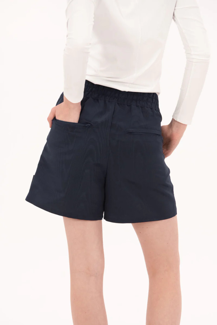 Foray Moire Navy Short [2026]