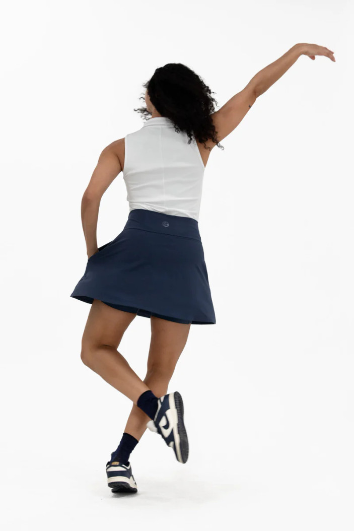 Foray Flare Navy Golf Skort [2026]