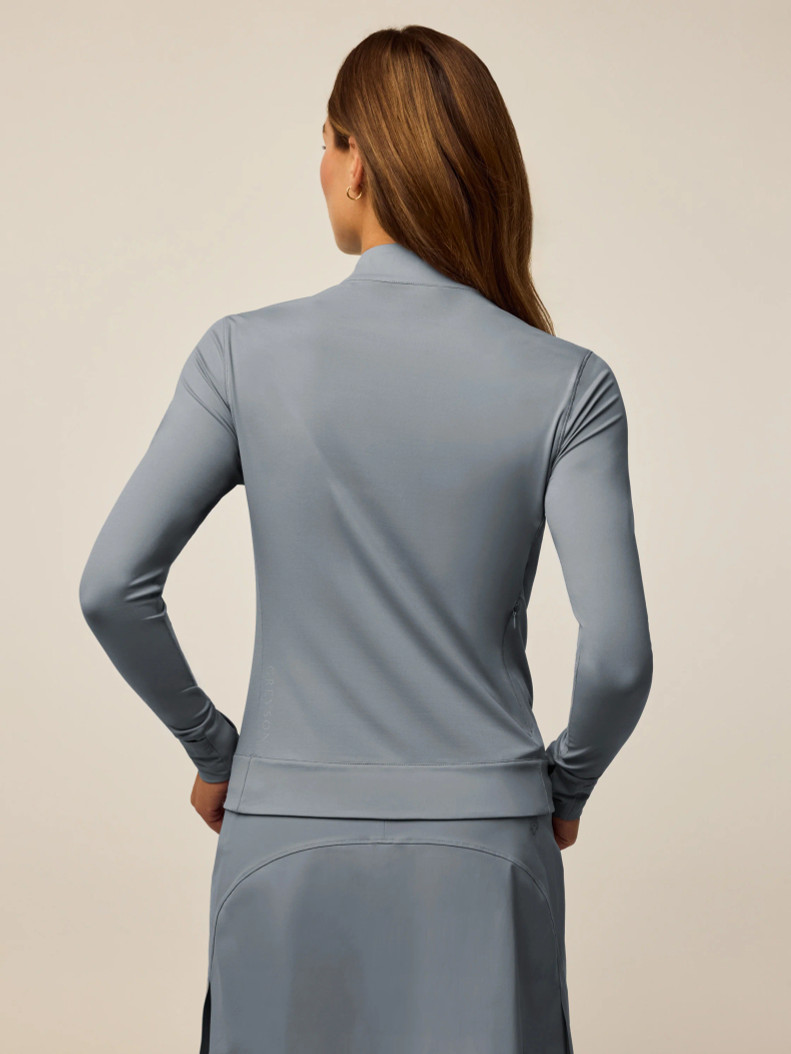 Greyson Halley II Long Sleeve Quarter Zip Mock