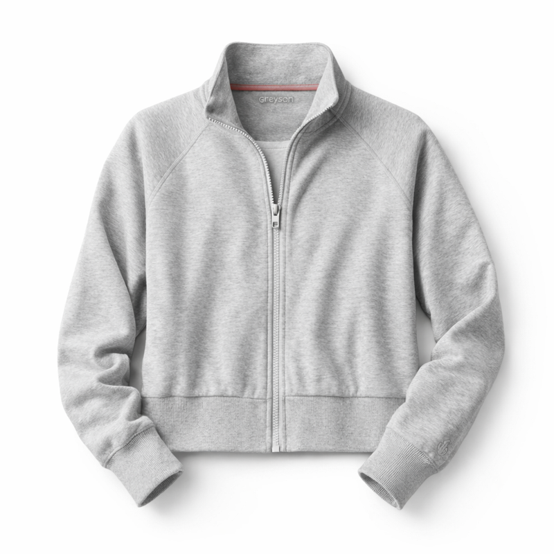 Greyson Ojai Light Heather Grey Luxe Jacket