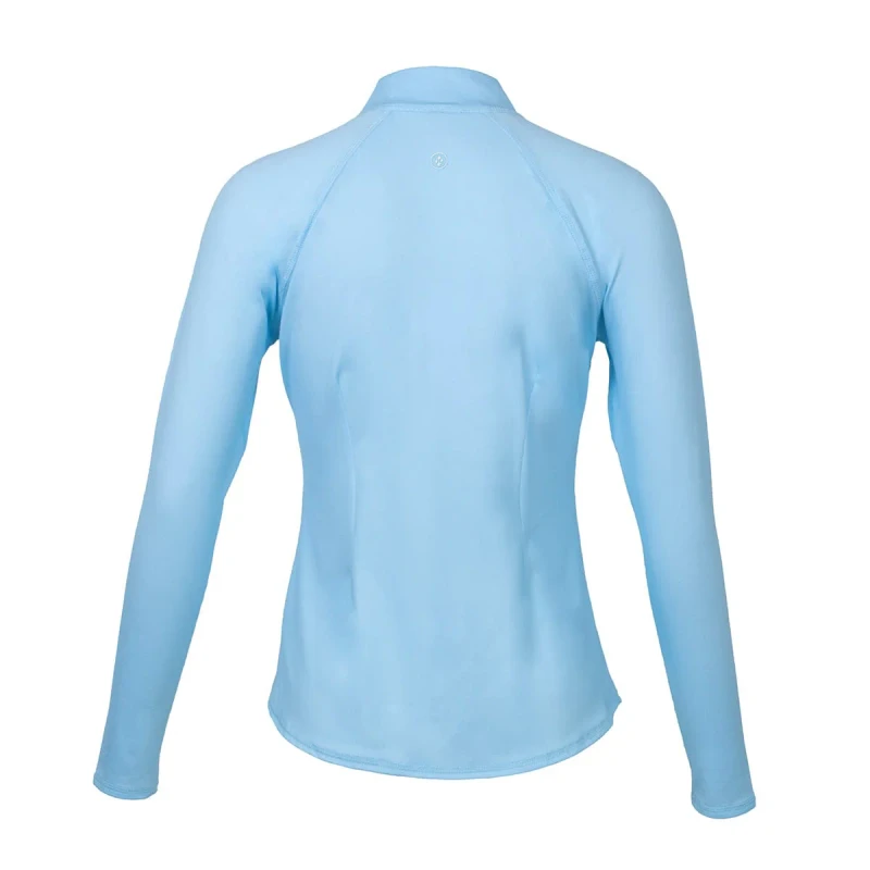 JoFit Whispy Blue Long Sleeve UV Mock [S26]