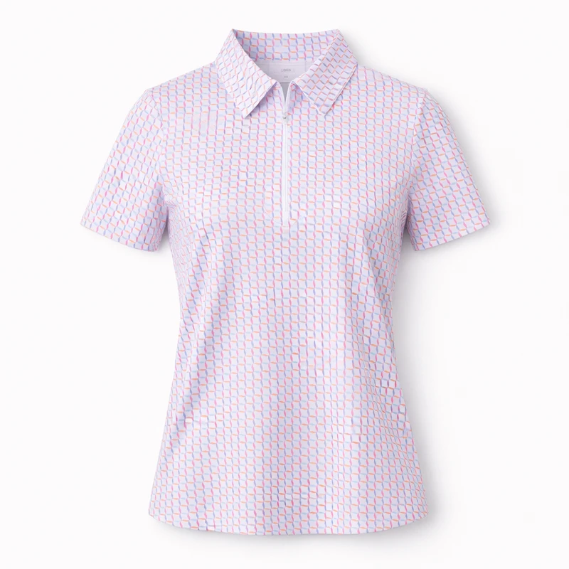 JoFit candy Ribbon Short Sleeve Polo [S26]