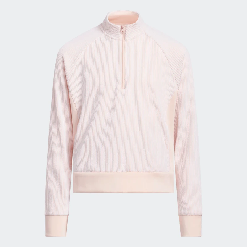 Adidas Girls Seersucker Quarter Zip Pullover [2026]