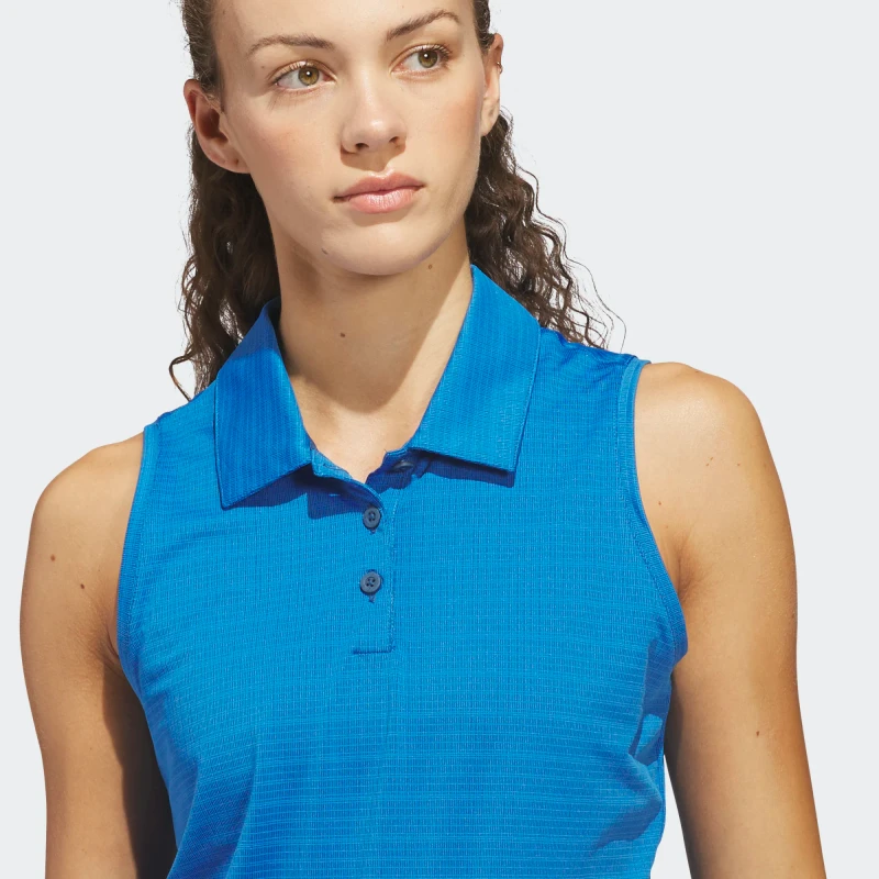 Adidas Ultimate365 Jacquard Sleeveless Polo [SS26]