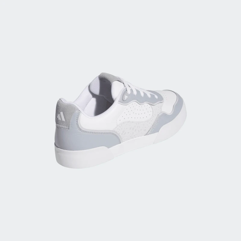 Adidas Retrocross White/Halo Silver Spikeless Golf Shoe