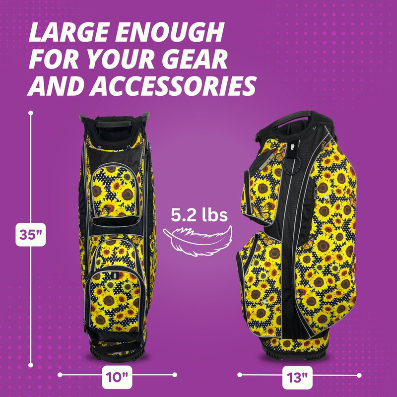 Taboo Fashions Sunflower Symphony 4-Pack Headcover Set