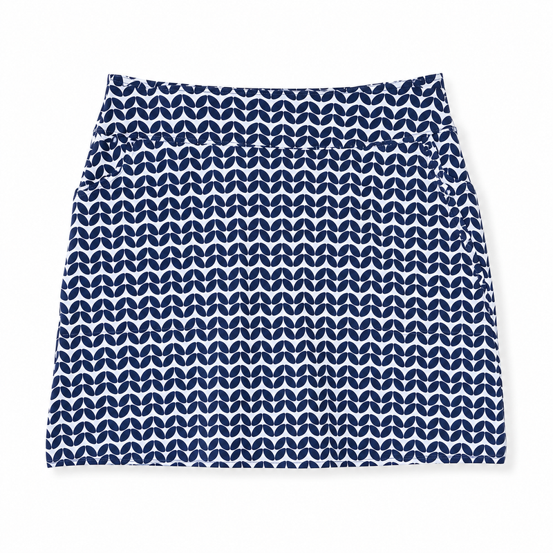 JoFit Mina Midnight Leaves 17" Skort