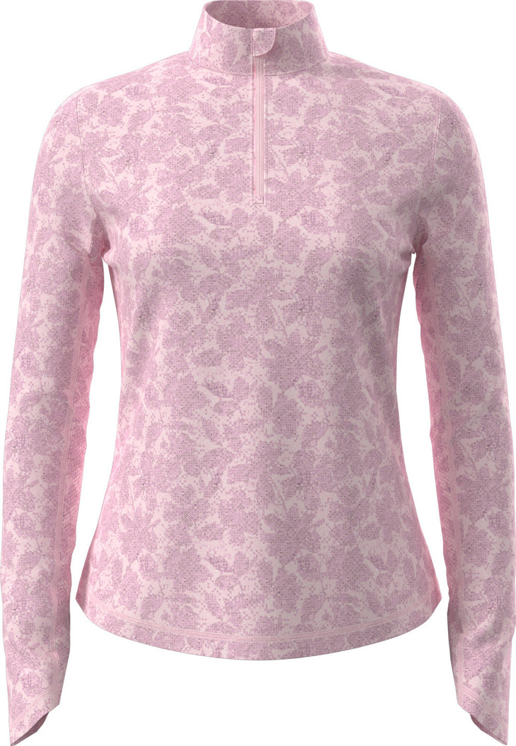 Callaway Abstract Floral Long Sleeve UV Mock [SF26]