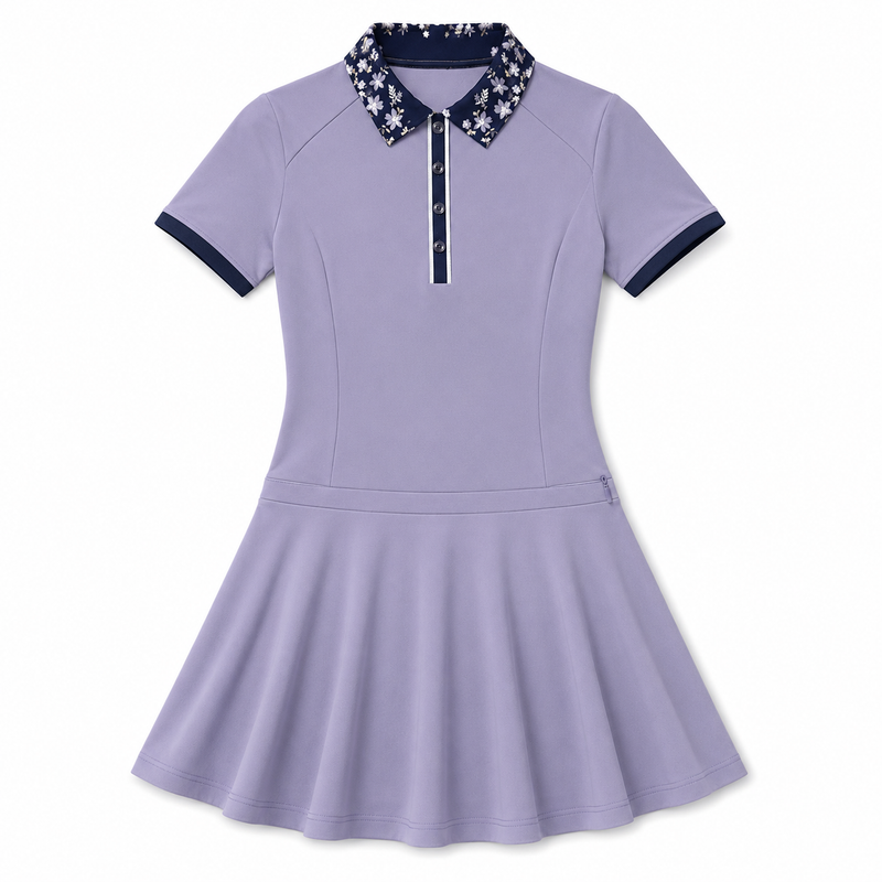 Original Penguin Heirloom Lilac Half Sleeve Dress