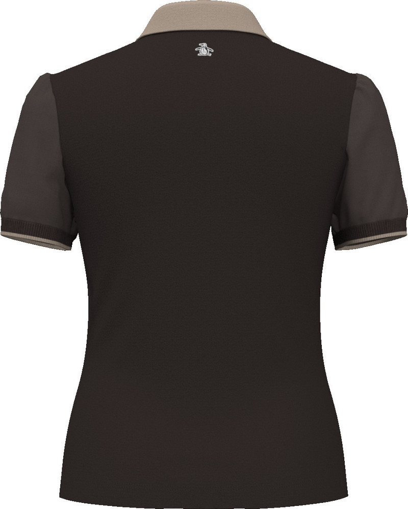 Original Penguin Chocolate Torte Short Sleeve Rib Polo [SF26]
