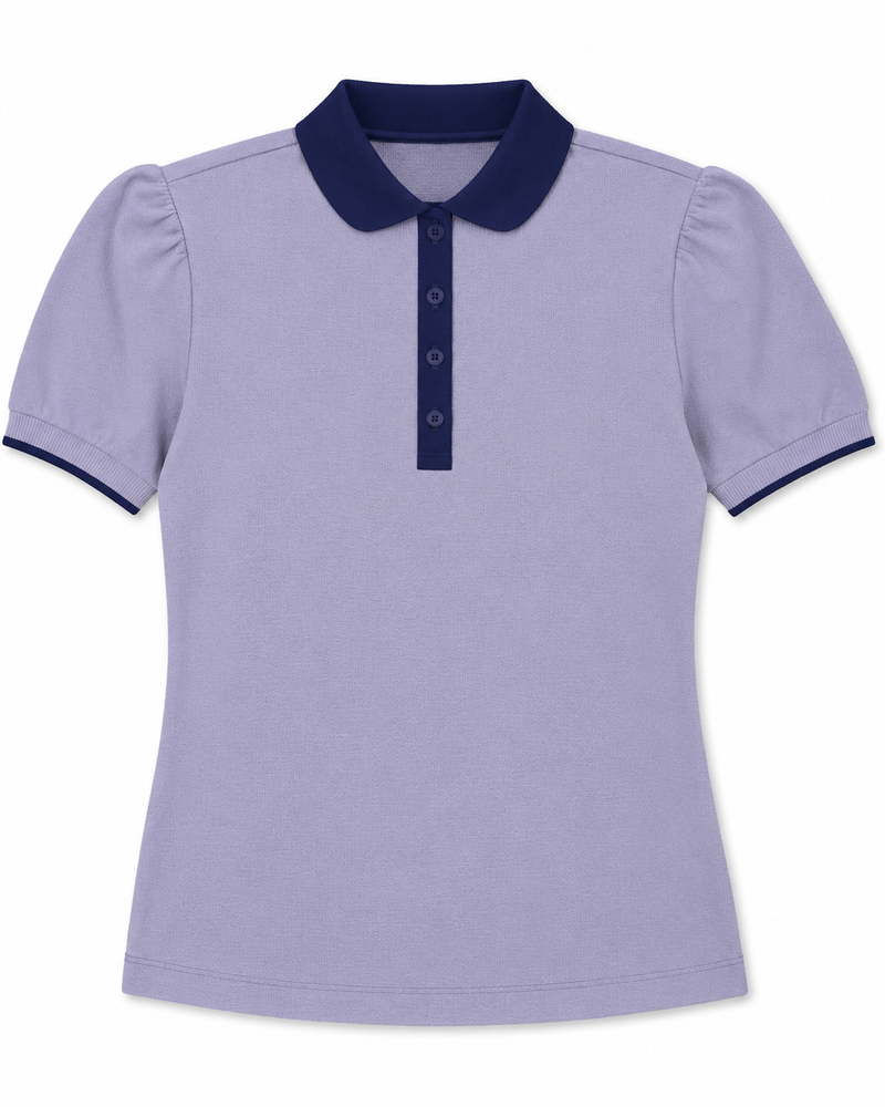 Original Penguin Color Heirloom Lilac Rib Polo