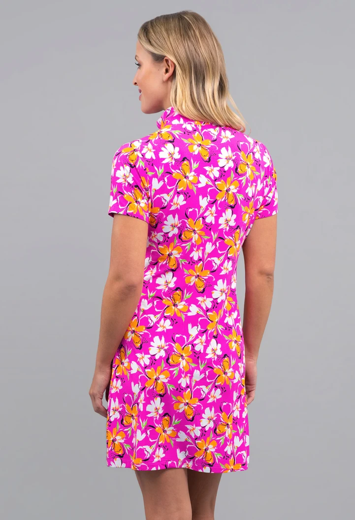 IBKUL Short Sleeve Print Dresses [SF26]