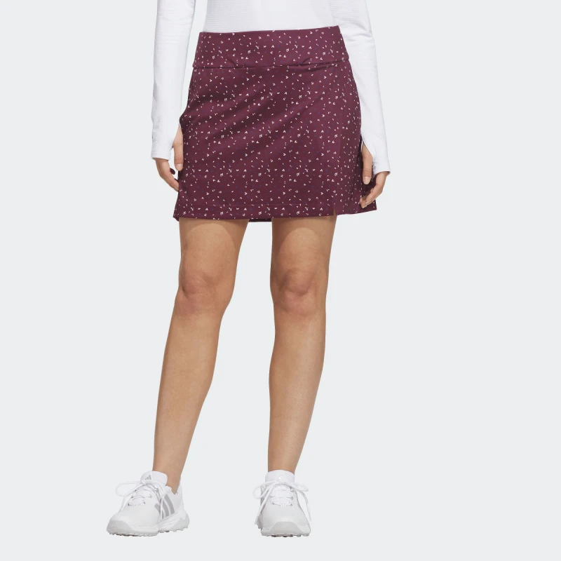 Adidas Ultimate365 Floral Maroon Wrap Skort [AW26]