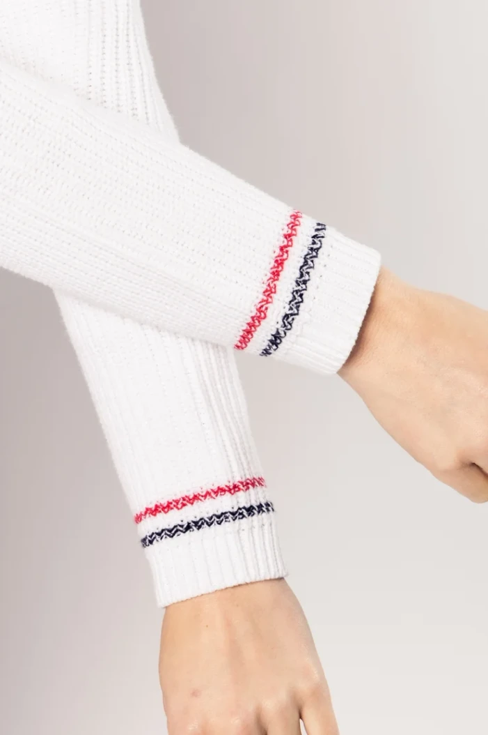 Golftini Darcy White/Red Sweater