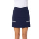 Side Pleat Performance Skort - Blueberry