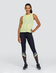 Tail Baller Lace Tank - Sunny Lime