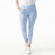 Magic High Water Ankle Pant - Blue Scroll