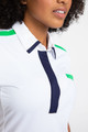 KINONA Cute And Classic Short Sleeve Polo - White