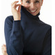 Daily Sports Trissie Cashmere Roll Neck Sweater - Navy