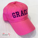 GRACE Ball Cap - Neon Pink