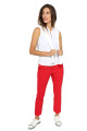 Golftini Stretch Ankle Pant - Red