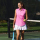 JoFit Sleeveless Jersey Polo - Prism Pink