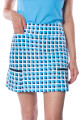 Golftini Performance Side Pleat Skort - Escape