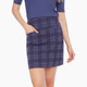Swing Control Techno Plaid 18" Vented Jacquard Skorts