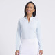 PUMA YouV Brrr 1/4 Zip Long Sleeve Cooling Mock
