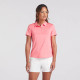 Puma MATTR Lianas Peach Frost Jacquard Golf Polo
