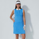 Daily Sports Sicaya Blue Sky Sleeveless Polo Dress