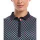 Callaway Mini Geo Floral Sleeveless Polo