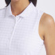 Puma Houndstooth Sleeveless Polo