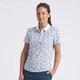 Puma Floral Burst Short Sleeve Golf Polo