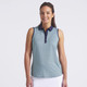 Puma CLOUDSPUN Scallop Sleeveless Golf Polo