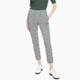 Swing Control Leaves Olive/White Techno Ankle Pant