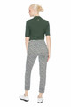 Swing Control Leaves Olive/White Techno Ankle Pant