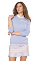 Golftini Cheers Seersucker Crewneck Sweater