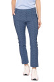 Golftini Seersucker/Blue Swirl Stretch Ankle Pant