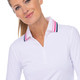 BelynKey Penny Chalk/Rose Long Sleeve Polo