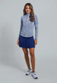IBKUL Josie Tulip Short Sleeve Polo