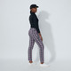 Daily Sports Black Plaid 32" Pant