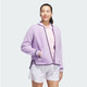 Adidas Go-To Powder Plum Fleece Jacket