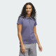 Adidas Gingham Preloved Violet Short Sleeve Polo