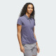 Adidas Gingham Preloved Violet Short Sleeve Polo