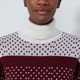Daily Sports Golf Dot Roll-Neck Pullover