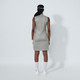Daily Sports Diamond Geo Printed Air Sleeveless Dress [F25]