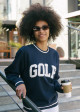 Ellsworth+Ivey Elle Navy Collegiate GOLF Sweatshirts